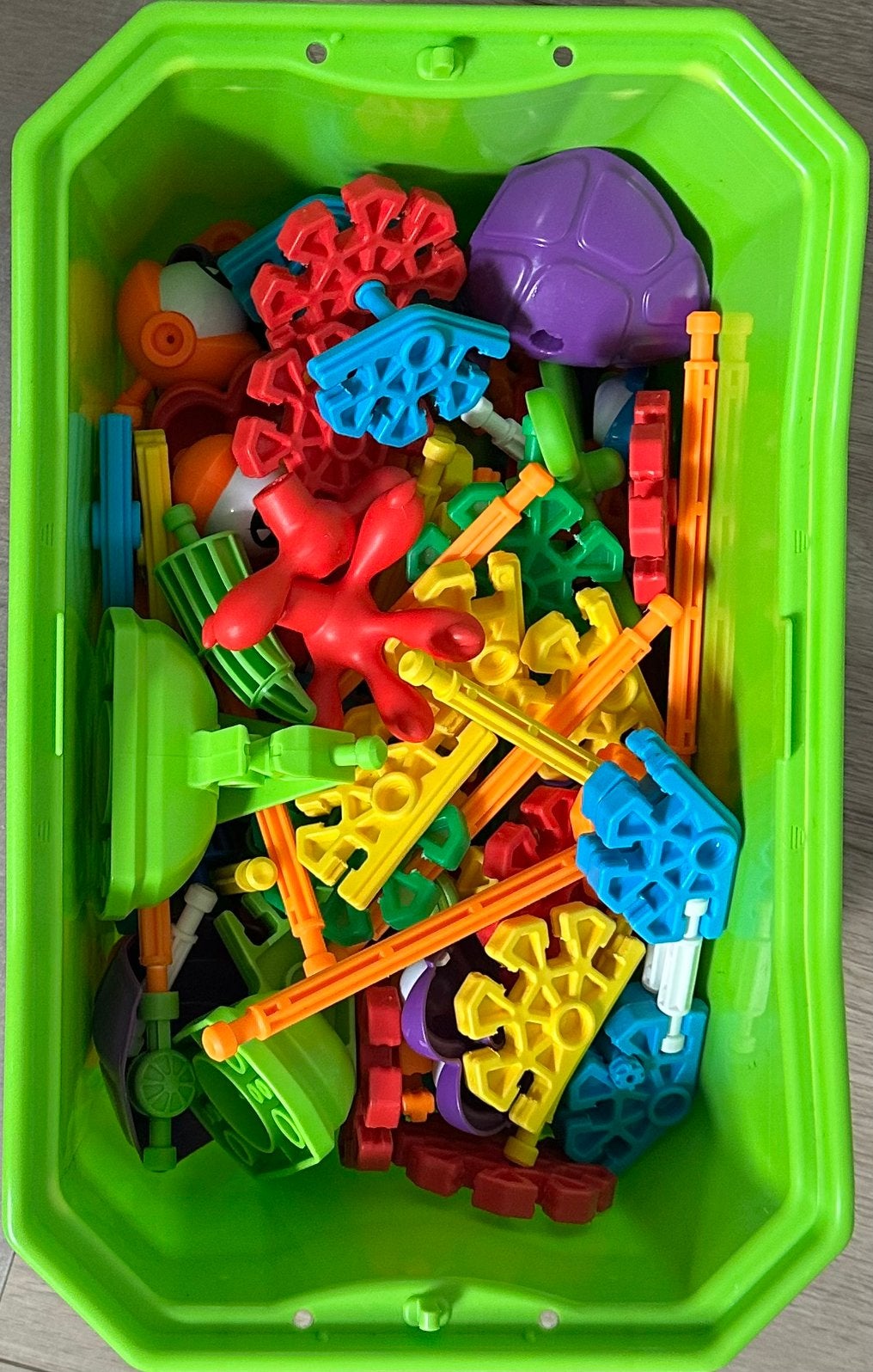 Kid K’NEX Budding Builders bouwset – 100 onderdelen – 3+, Ophalen of Verzenden, Zo goed als nieuw, K'nex