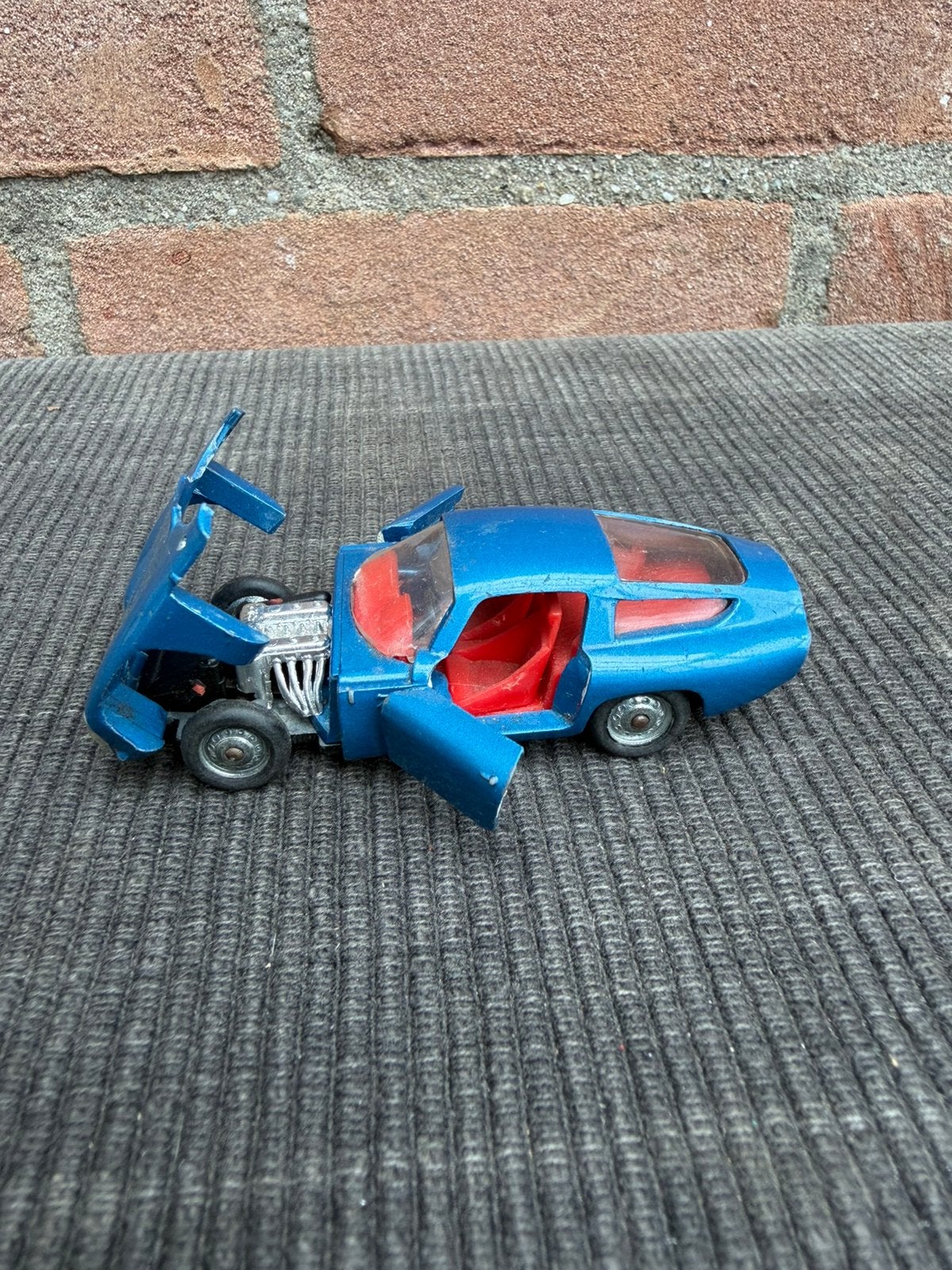 1:43 Politoys M No.516 Alfa Romeo Giulia TZ, Ophalen of Verzenden, Gebruikt, Auto, Overige merken