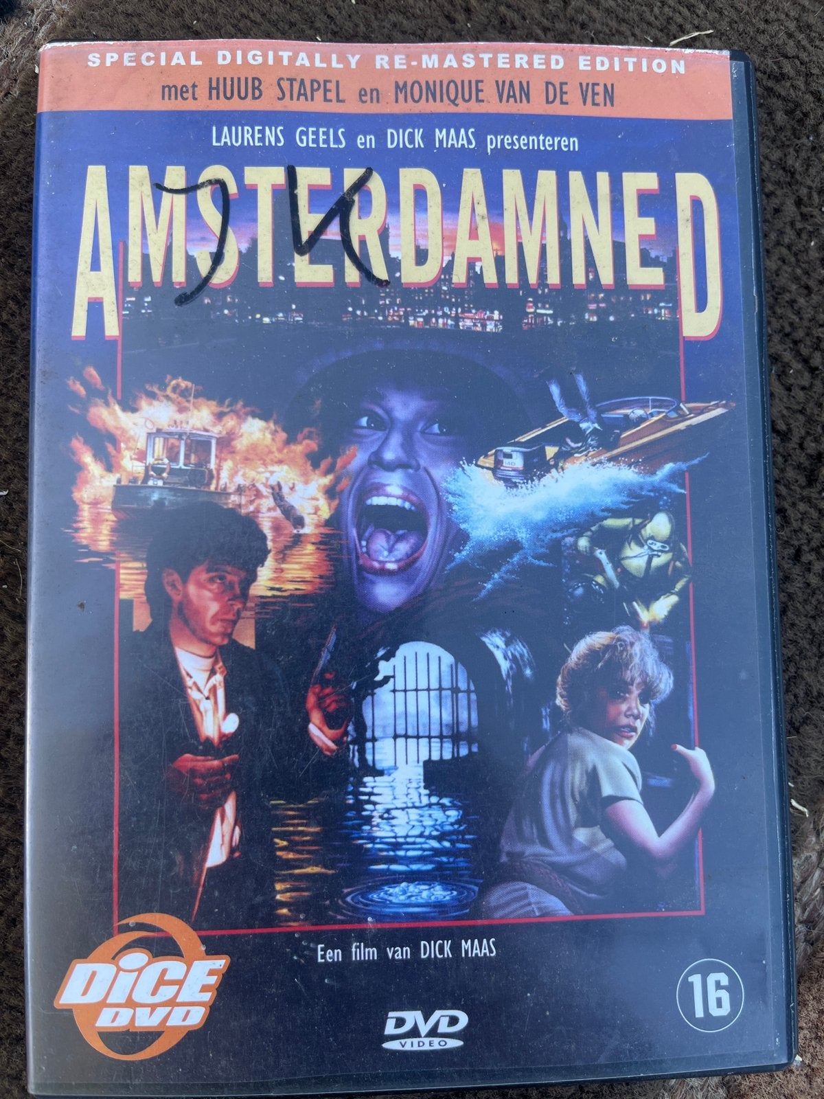 Amsterdamned DVD - Special Digitally Remastered Edition, Vanaf 16 jaar, Speciale editie, Nederlands, Actiethriller
