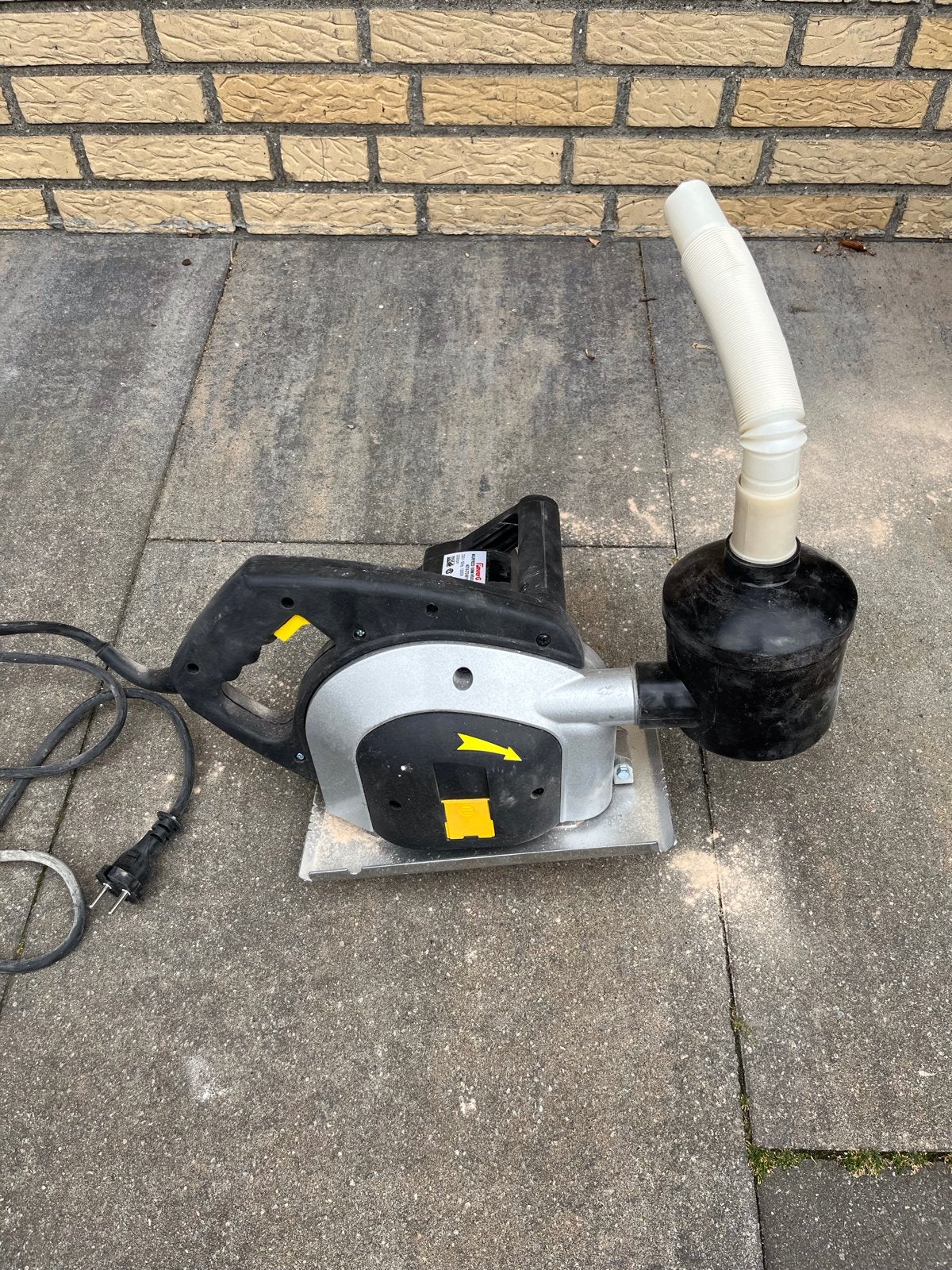 2x Muurfrees 150mm 1200W Power G WS002 - compleet en goed, Ophalen, Gebruikt, Elektrisch, Muurfrees