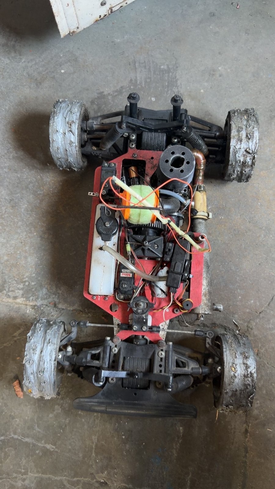 Rc auto, Ophalen of Verzenden, Zo goed als nieuw, Nitro