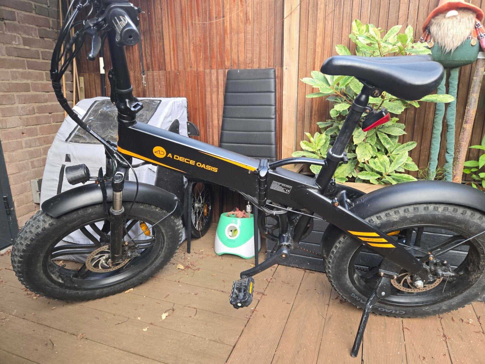 Elektrishe vouwfiets Fatbike 7 versnellingen 5 ondersteuning, Fietsen en Brommers, Fietsen | Vouwfietsen, 20 inch of meer, Versnellingen