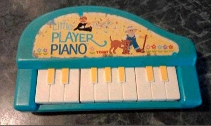 Vintage Tomy Little Player Piano Speelgoed, Ophalen, Huis en Inrichting