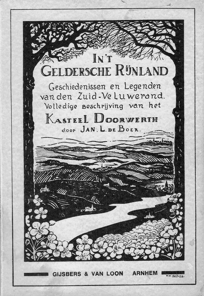 In 't Geldersche Rijnland rondom de Doorwerth, Boeken, Jan L. de Boer, Ophalen, 20e eeuw of later, Gelezen