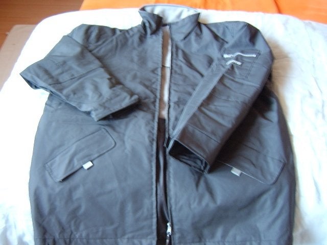 zwarte herenjas merk loctite, sport collection, Maat 52/54 (L), Zwart, Nieuw, Ophalen of Verzenden