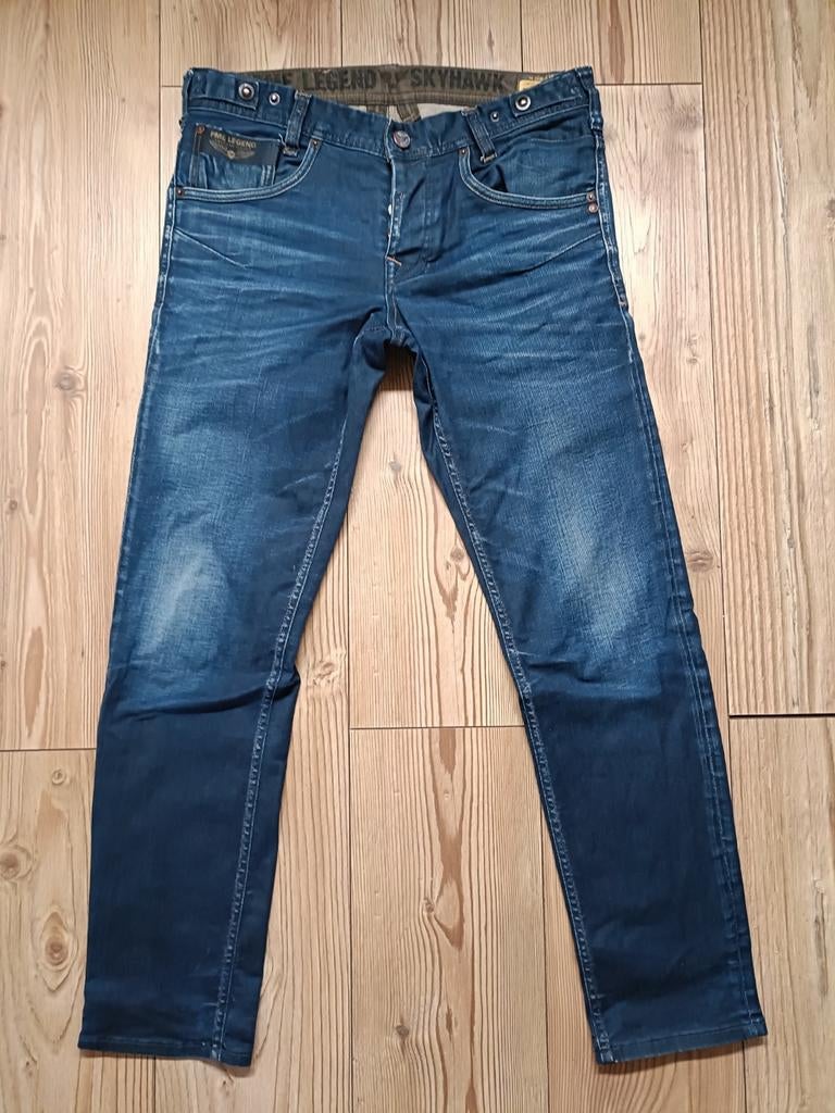 PME Legend stretch maat 33-32, Ophalen of Verzenden, Zo goed als nieuw, Blauw, W33 - W34 (confectie 48/50)