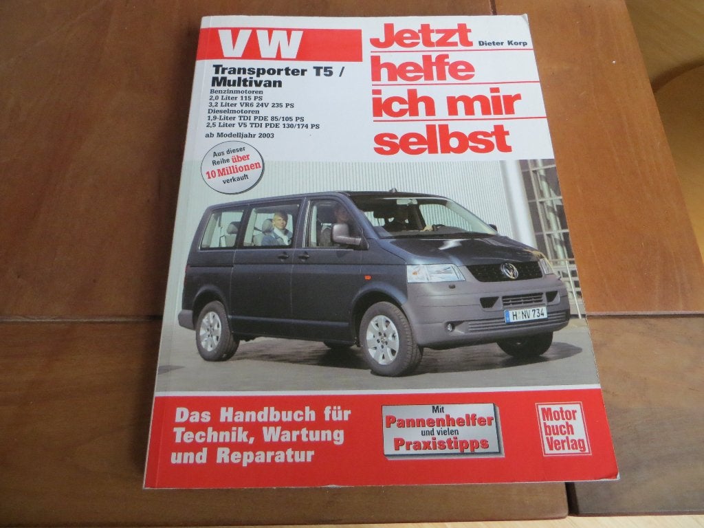 Jetzt helfe ich mir vraagbaak Volkswagen Transporter T5, Ophalen of Verzenden