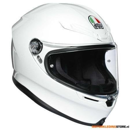 AGV K6 Integraalhelm, Wit, Ophalen of Verzenden, Nieuw met kaartje
