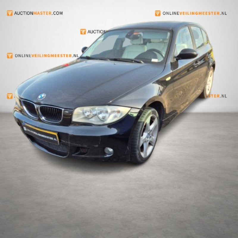 Personenauto, BMW, 1-serie, 116i High Executive, ZWART, 2004, 1-Serie, Overige carrosserieën, Overige brandstoffen, Bedrijf