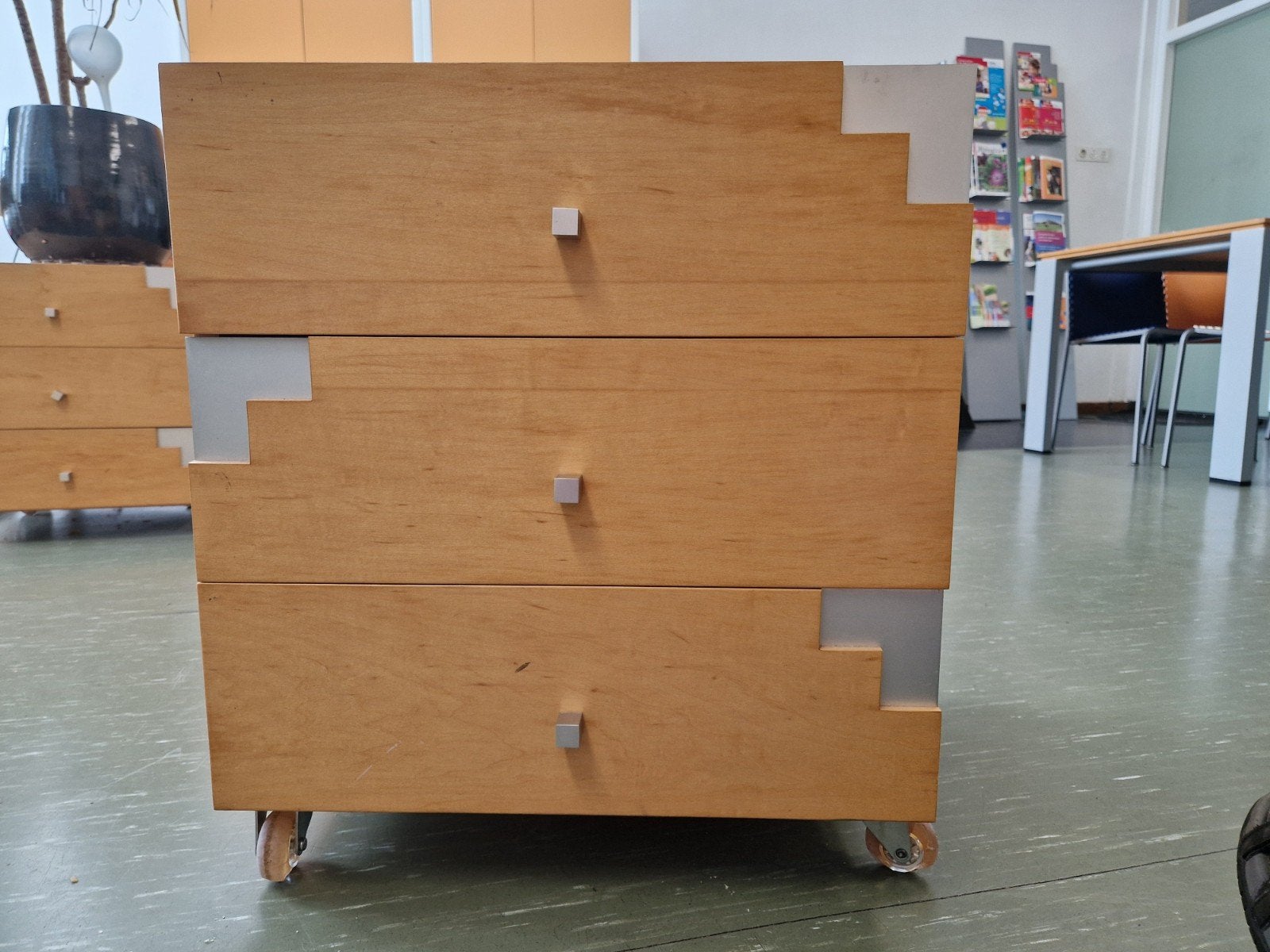 Unieke ladenkastjes op wielen, Ophalen, Minder dan 50 cm, Gebruikt, Design