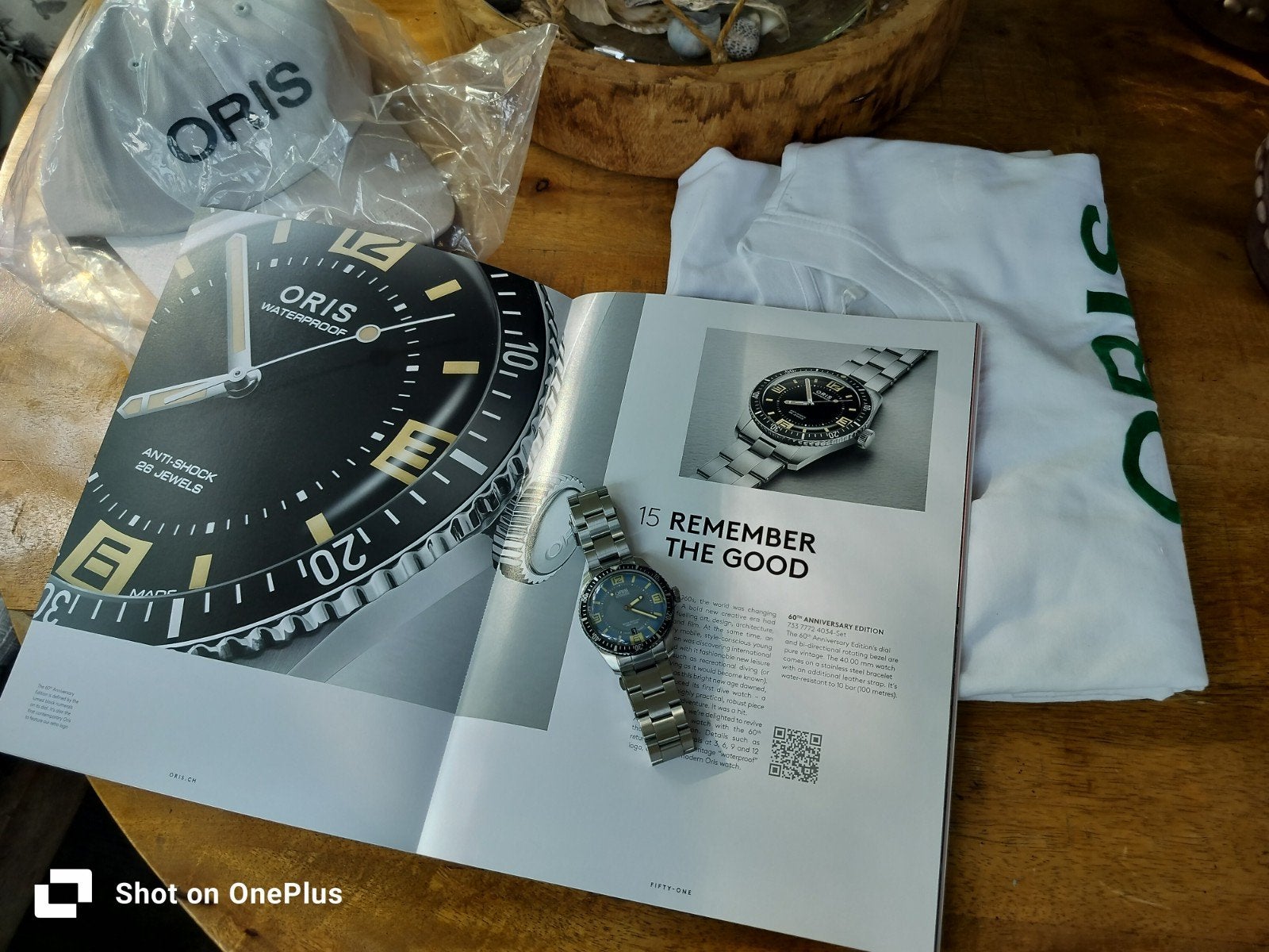 Leuk Oris Diver Sixty-Five 60th Anniversary Edition 40 mm, Overige merken, Staal, Staal, Polshorloge
