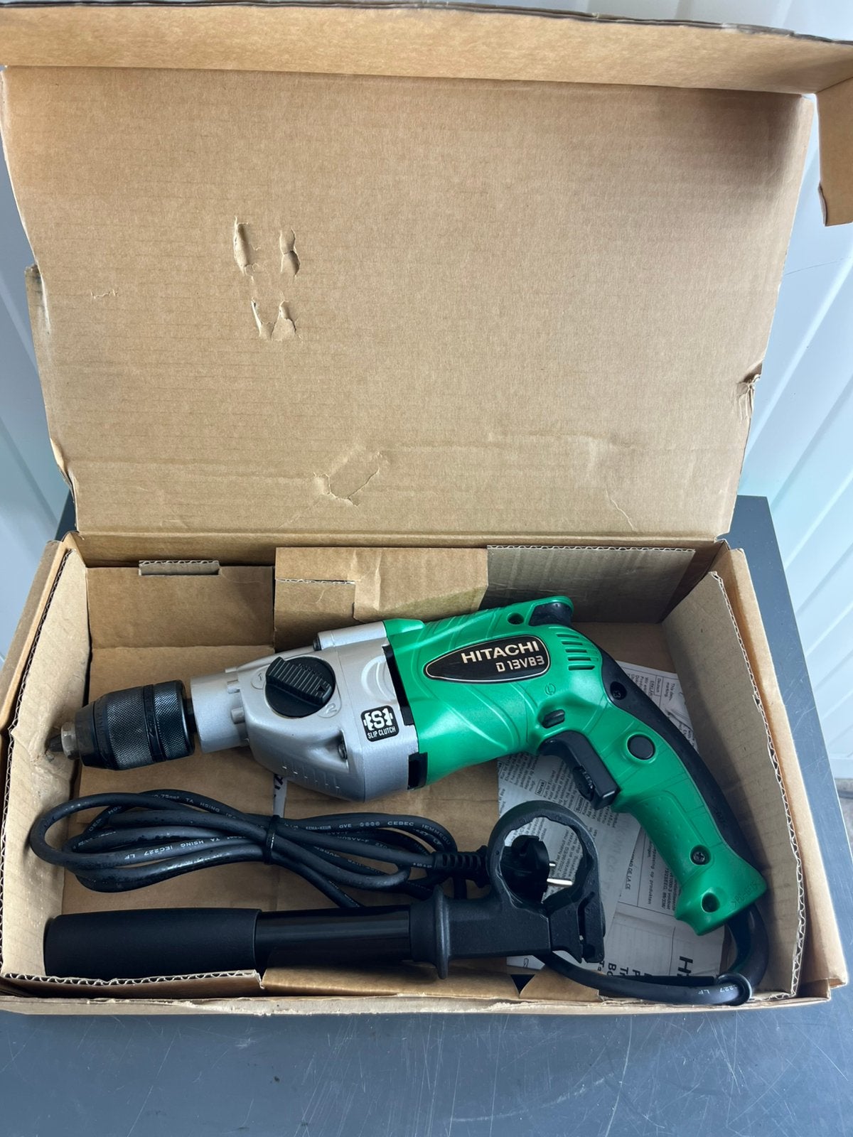 Hitachi D13VB3 boormachine 13 mm – nieuw in doos, Auto diversen, Ophalen of Verzenden, Zo goed als nieuw
