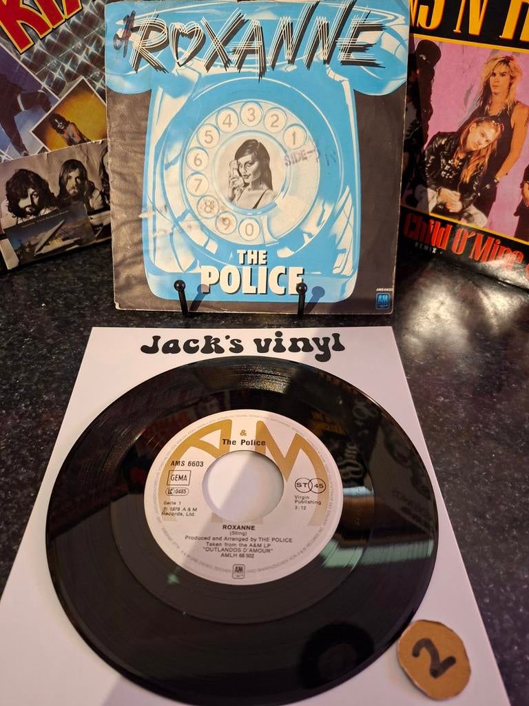The Police - Roxanne (Single, 7 inch) 1978/4, Ophalen of Verzenden, Gebruikt, Overige formaten