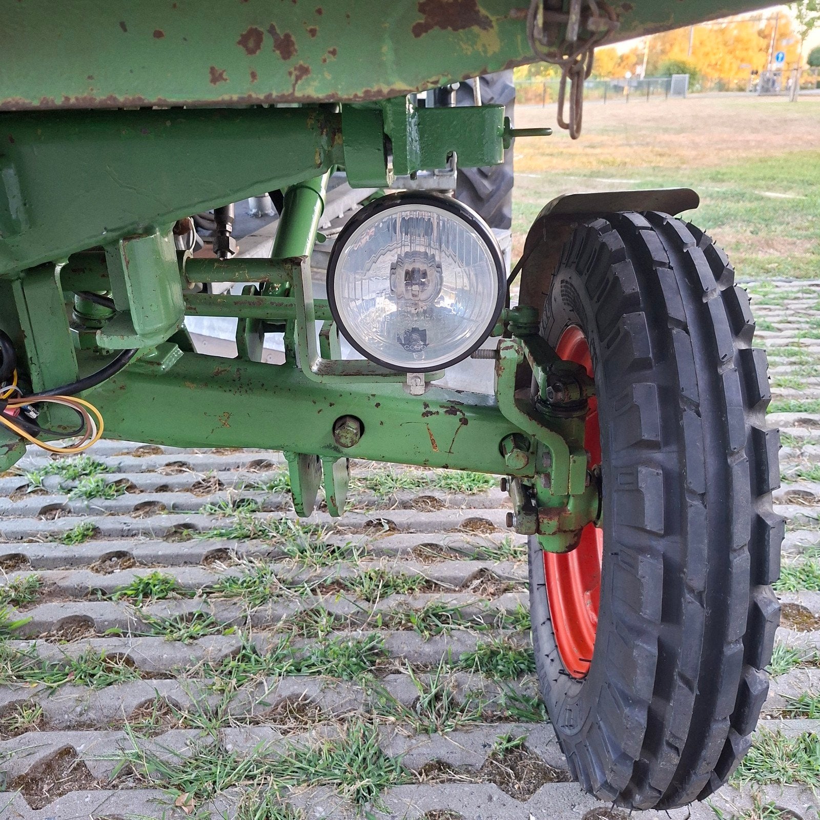 koplampen tractor oldtimer fendt gt, Ophalen of Verzenden, Gebruikt