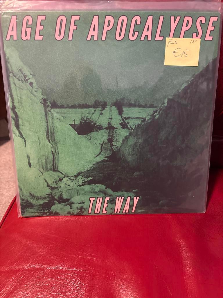 Age of Apocalypse - The Way (Roze Vinyl 12 inch), Ophalen of Verzenden, Zo goed als nieuw