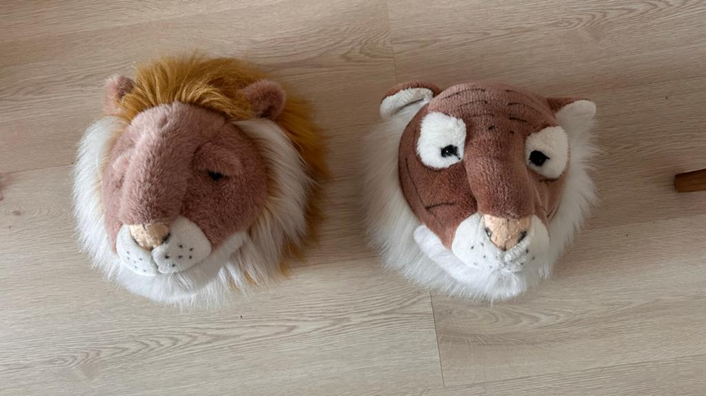 Leeuwenkop en tijgerkop, Ophalen of Verzenden, Zo goed als nieuw, Overige typen