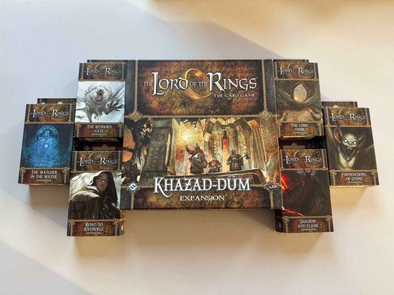 Lord of the Rings LCG – Complete Dwarrowdelf Cycle, Verzamelen, Ophalen, Zo goed als nieuw, Spel
