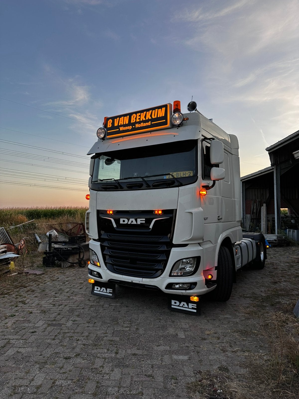 Daf xf480 sc (pto), Auto's, Automaat, Achterwielaandrijving, Euro 6, Overige bekleding