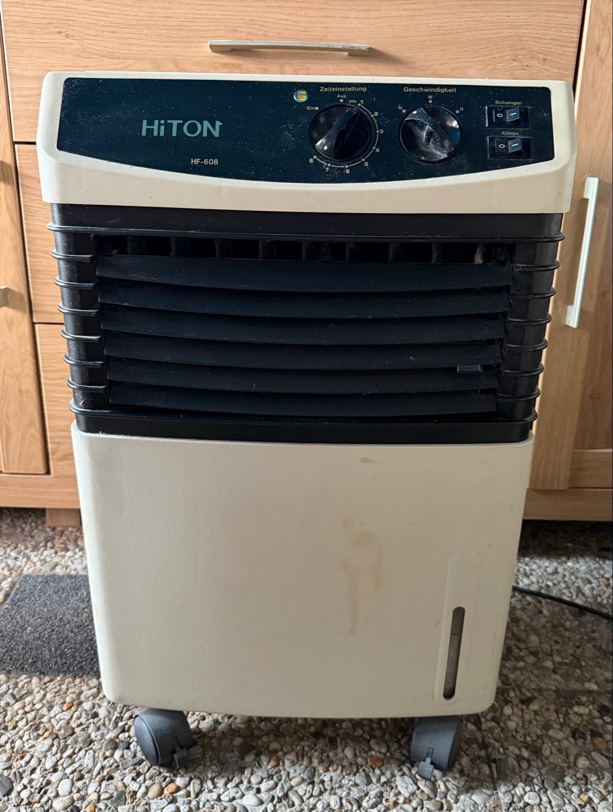 HiTON HF-608 Luchtkoeler - Mobiele Air cooler, Ophalen, Gebruikt, Minder dan 60 m³, Timer