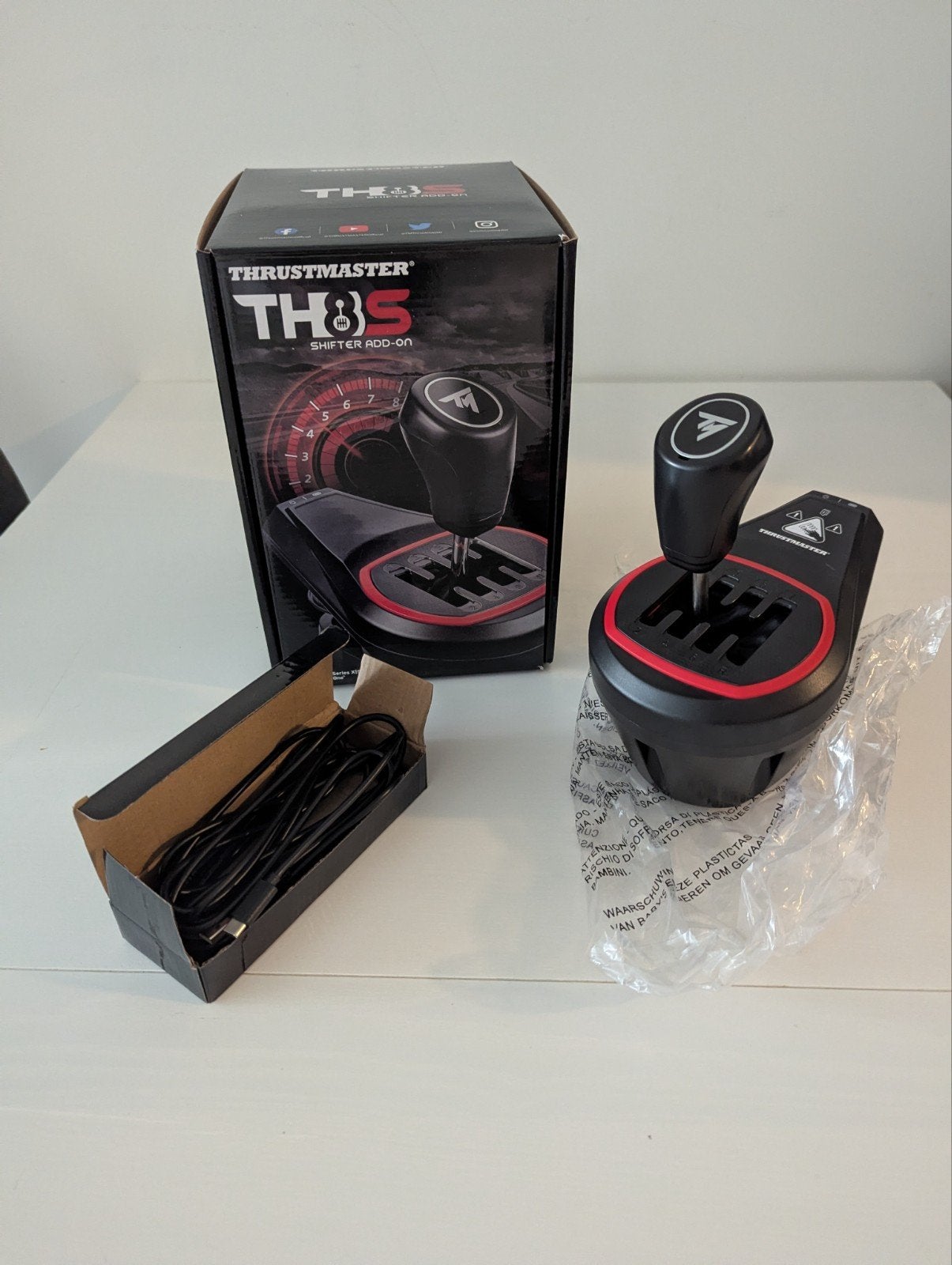 Thrustmaster TH8S Shifter, add-on voor racesturen, Ophalen of Verzenden, Zo goed als nieuw
