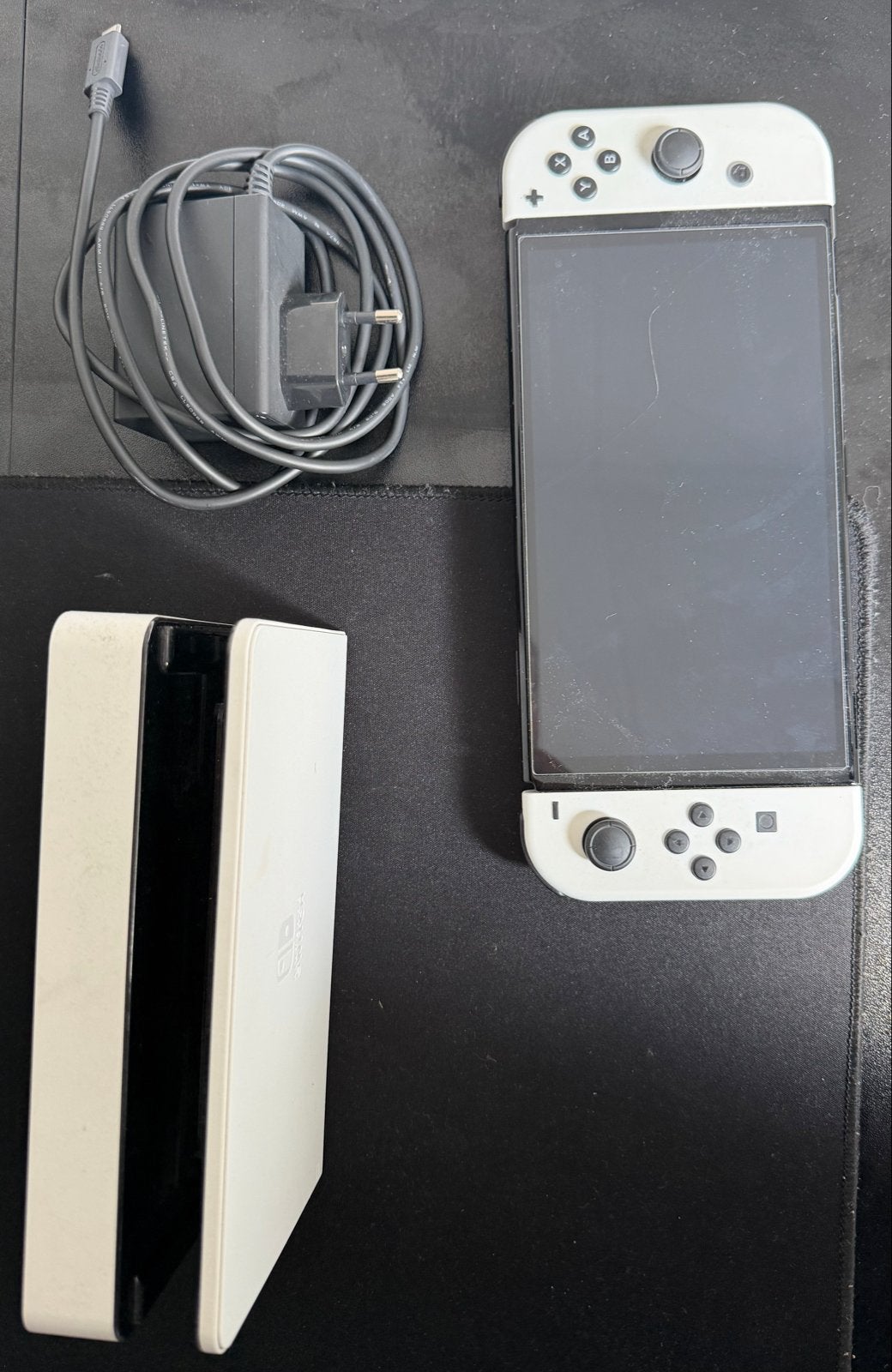 Nintendo Switch OLED met Dock en Oplader, Ophalen, Gebruikt, Zonder controller, Switch OLED