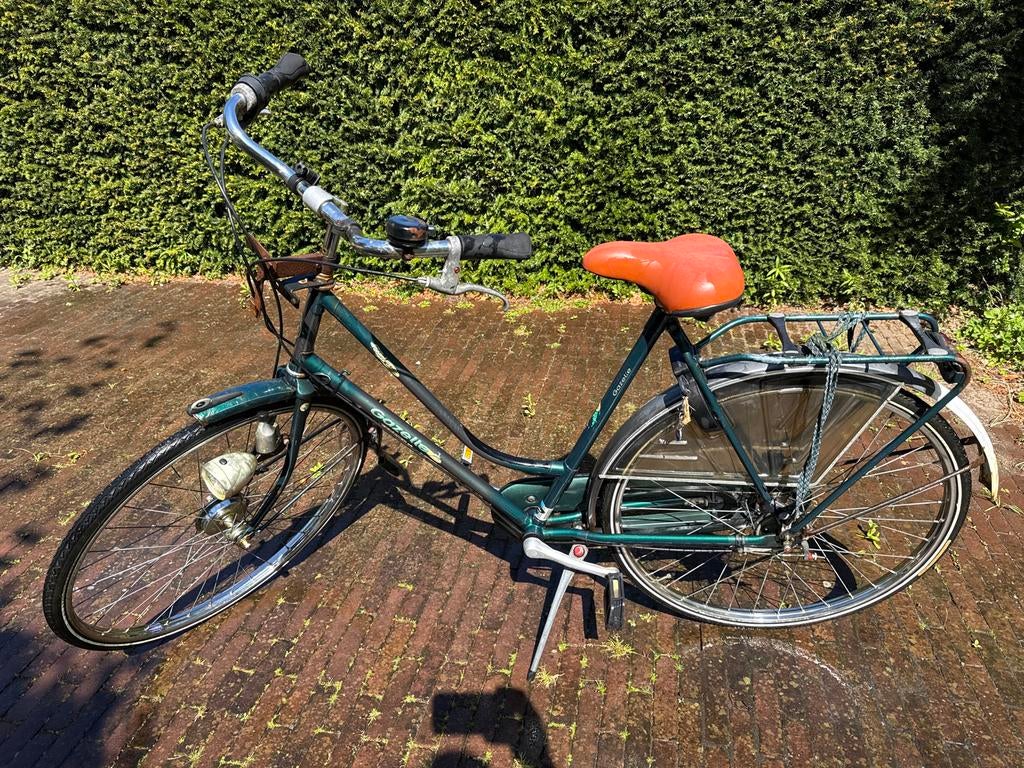Gazelle Primeur Damesfiets 28", Fietsen en Brommers, Fietsen | Dames | Damesfietsen, Ophalen, Gebruikt, Velgrem, Versnellingen