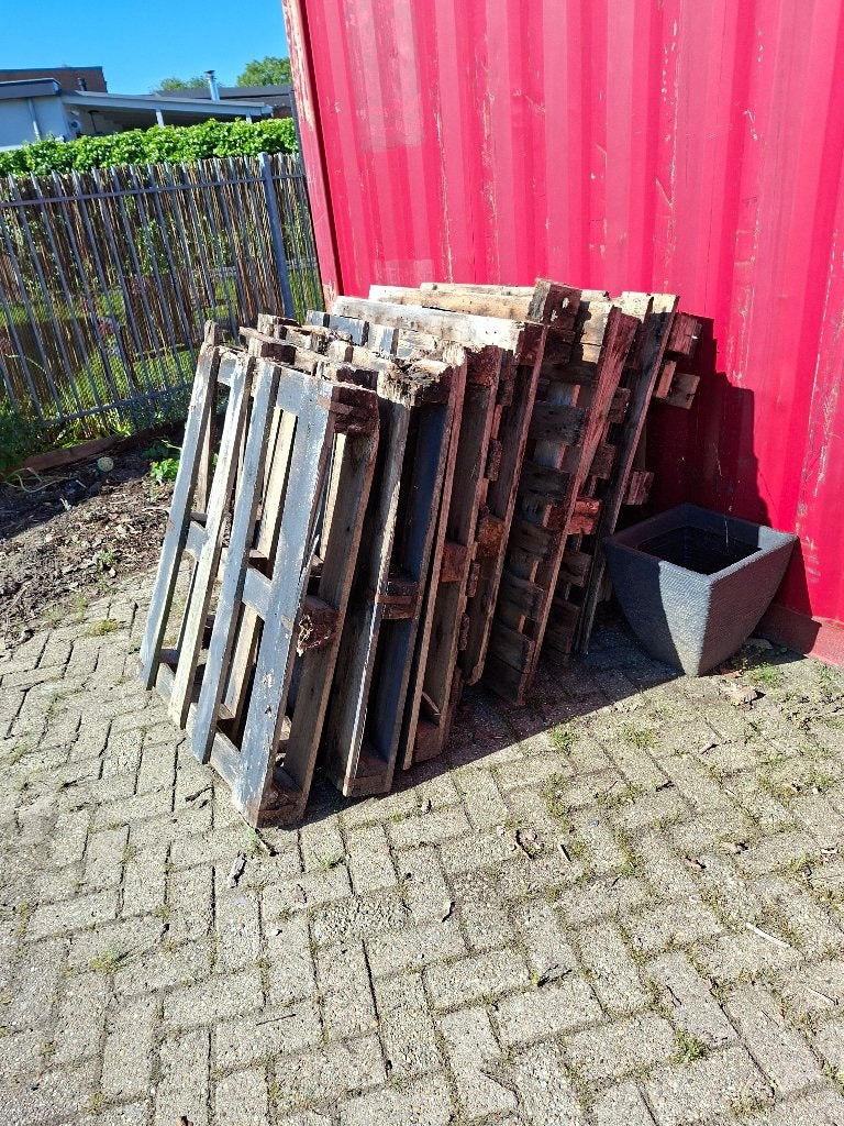 hele stapel pallets voor openhaard  /allesbrander  gratis, Tuin en Terras, Minder dan 3 m³, Ophalen, Takken