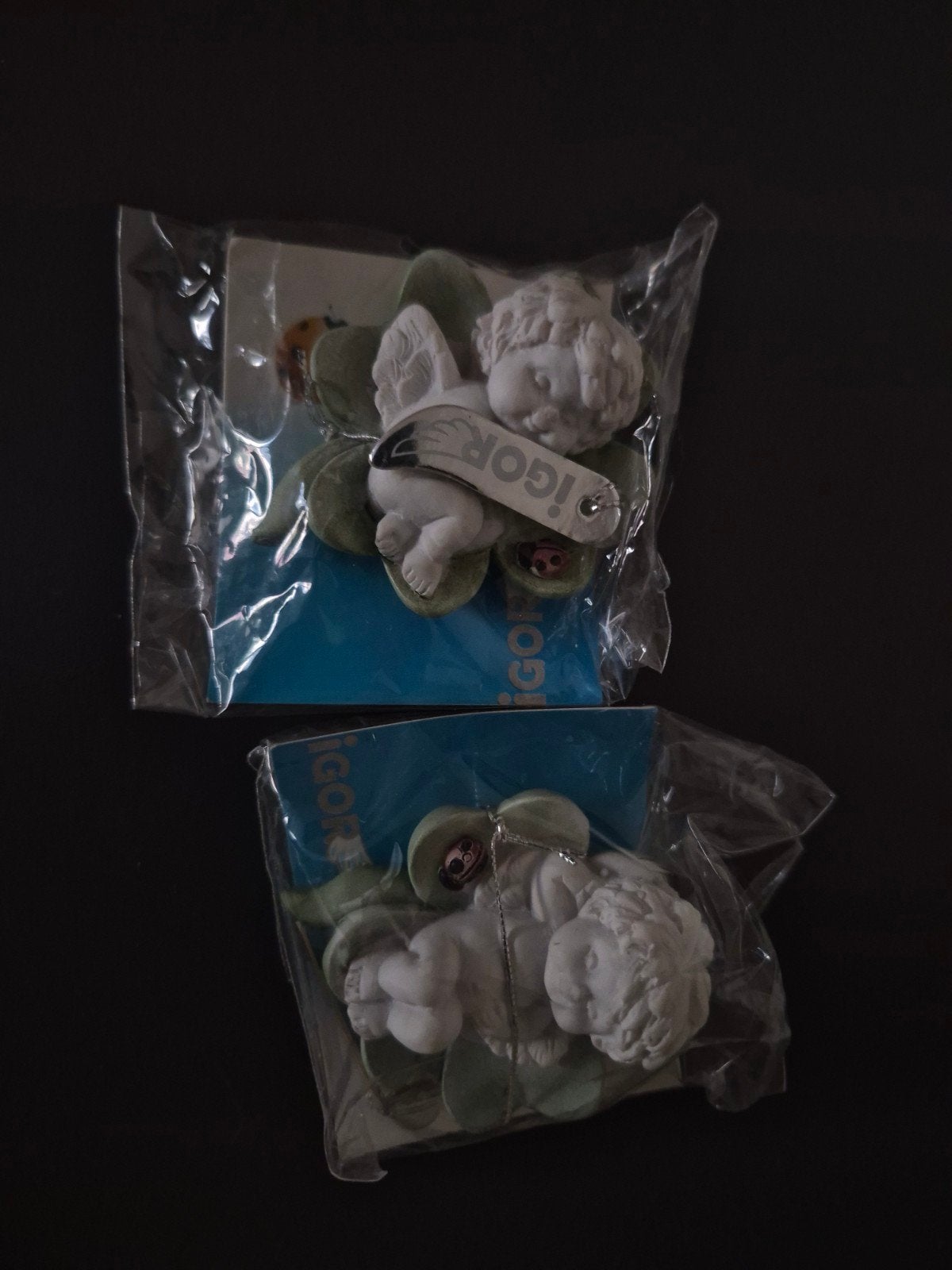 Set van 2 Igor Engeltjes Beeldjes - Nieuw in Verpakking, Ophalen of Verzenden, Nieuw, Religie