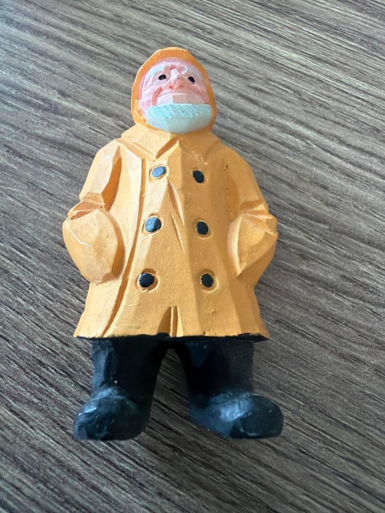 Visserman Magneet - Gele Regenjas, Ophalen of Verzenden, Gebruikt