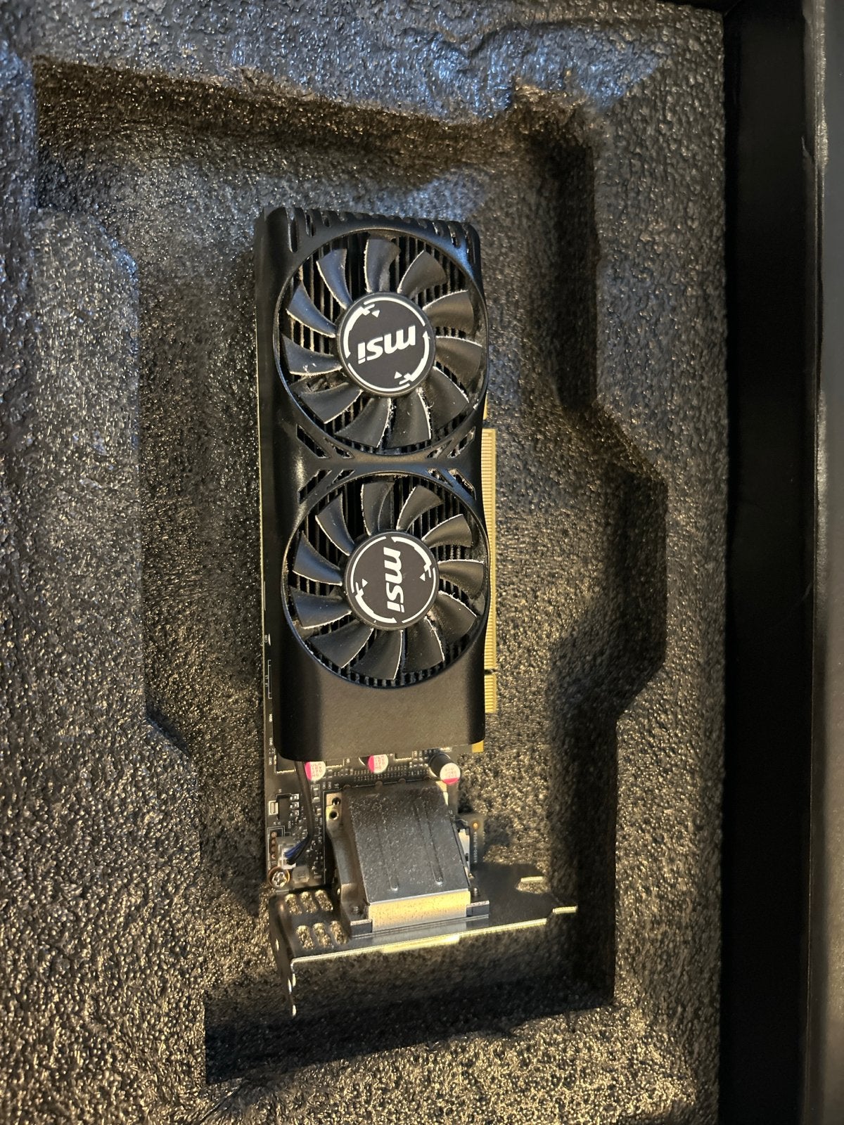 MSI GeForce GTX 1050 Ti Low Profile 4GB GDDR5, Computers en Software, Videokaarten, PCI-Express 3, HDMI, Ophalen of Verzenden