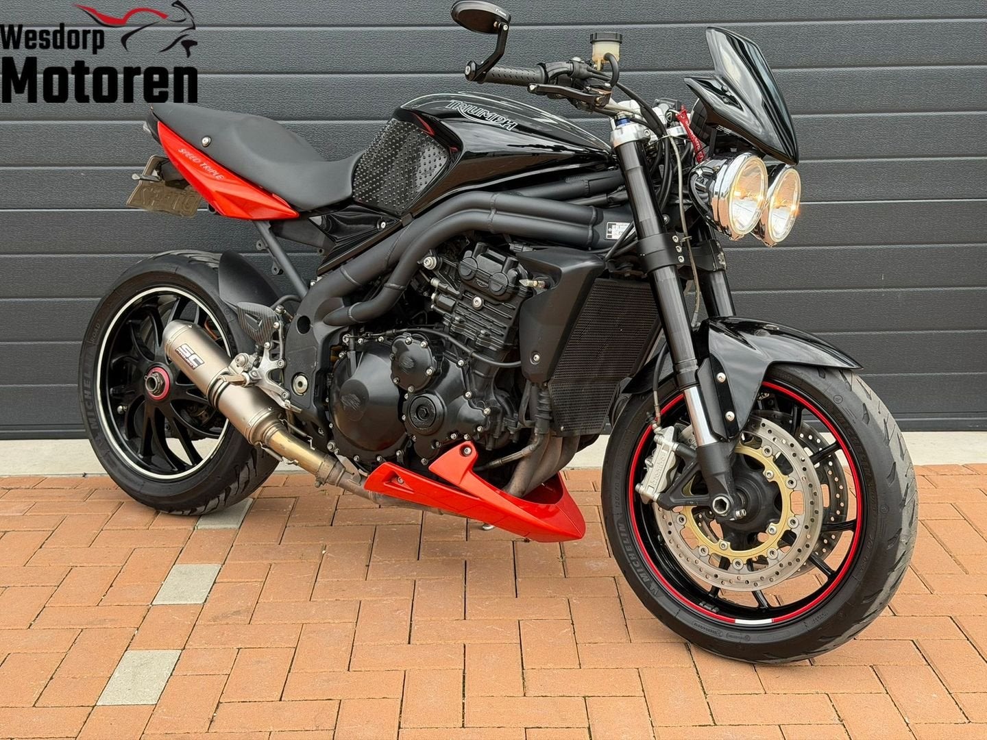 TRIUMPH SPEED TRIPLE 1050 SC Project Leuke Motor, Motorrijbewijs A, Bedrijf, 1050 cc, Meer dan 35 kW