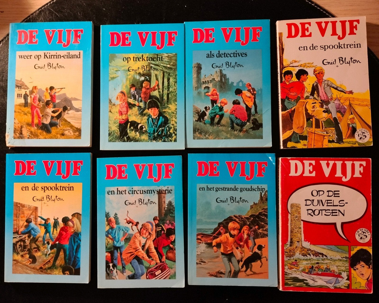 De Vijf boeken - Enid Blyton (7 stuks), Ophalen of Verzenden, Gelezen