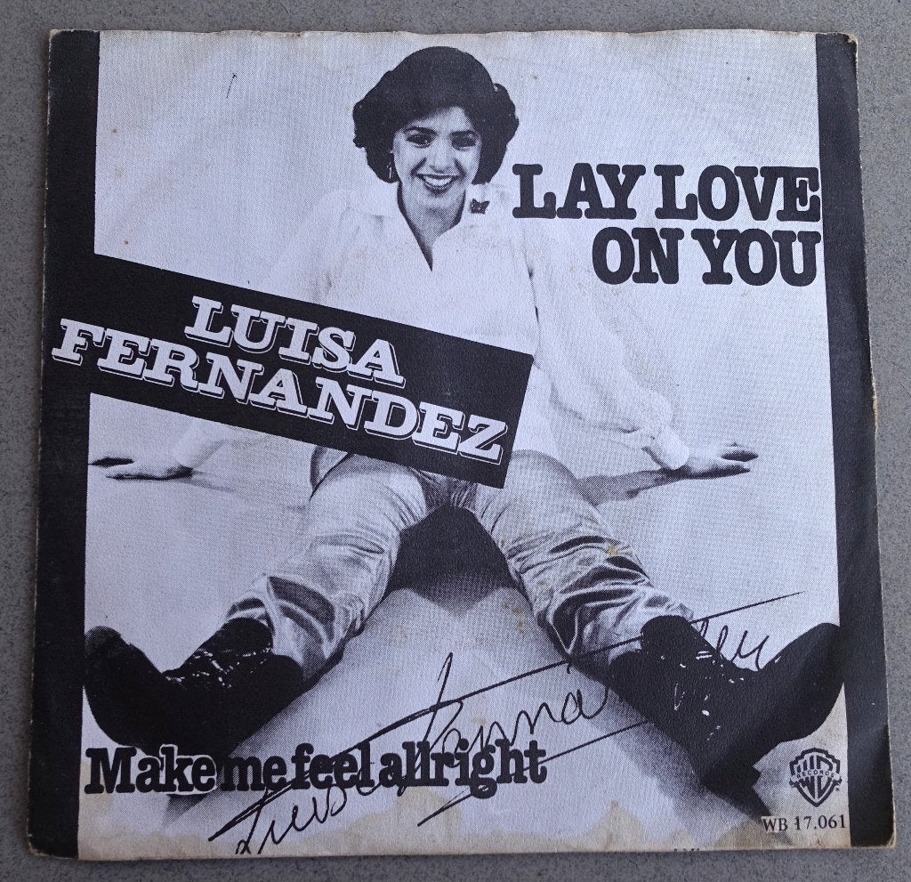 Luisa Fernandez - Lay Love On You (7 inch single), 7 inch, Zo goed als nieuw, Pop, Overige typen