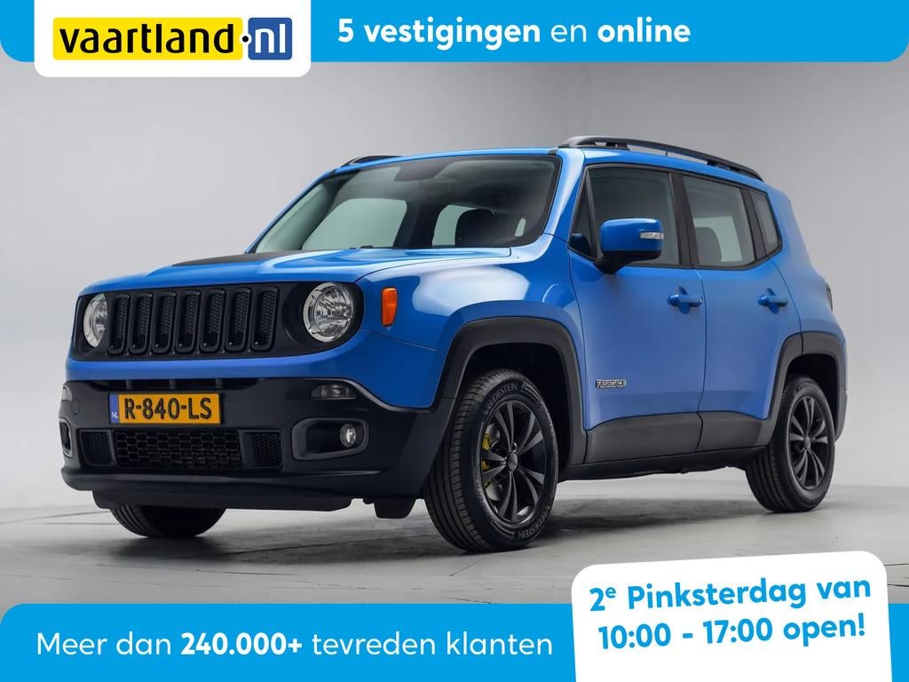 Jeep Renegade 1.4 MultiAir Longitude [ Cruise control Airco, 136 pk, Gebruikt, 4 cilinders, Blauw