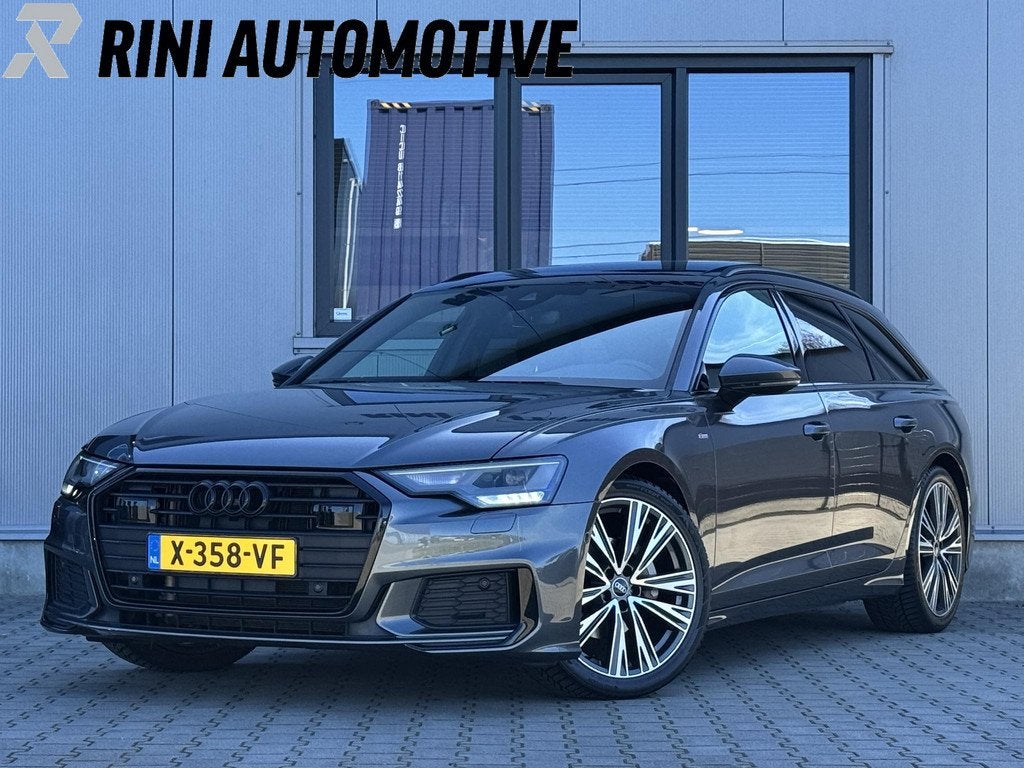 Audi A6 Avant 40 TDI S Line edition 204 PK | Black optic | A, Auto's, Audi, Gebruikt, Leder en Stof, Automatische klimaatregeling