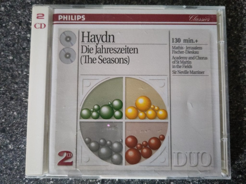 2CD HAYDN - DIE JAHRESZEITEN (THE SEASONS), Ophalen of Verzenden, Classicisme, Gebruikt