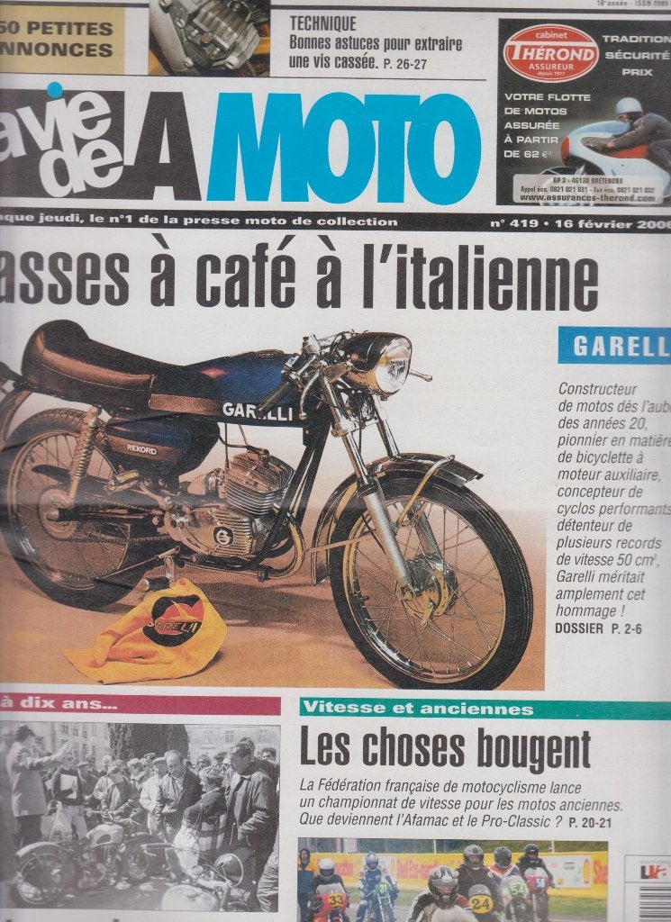 Bromfiets Moped Garelli collection, Verzenden, Gelezen