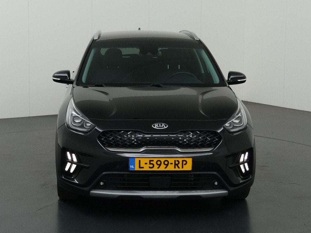 Kia Niro 1.6 GDi Hybrid DynamicPlusLine | Trekhaak | Stoel/S, Auto's, Kia, Gebruikt, Euro 6, 2 kWh, Zwart