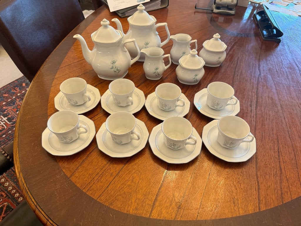 Winterling Koffie Thee Servies 4 personen, Ophalen of Verzenden, Zo goed als nieuw, Overige stijlen, Kop(pen) en/of Schotel(s)