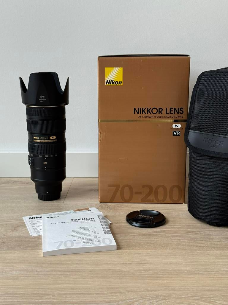 Nikon AF-S 70-200mm F/2.8G ED VR II, Ophalen, Zo goed als nieuw, Telelens, Zoom