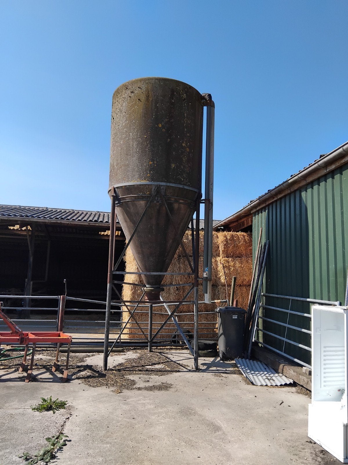 silo, voersilo, brokkensilo, Ophalen