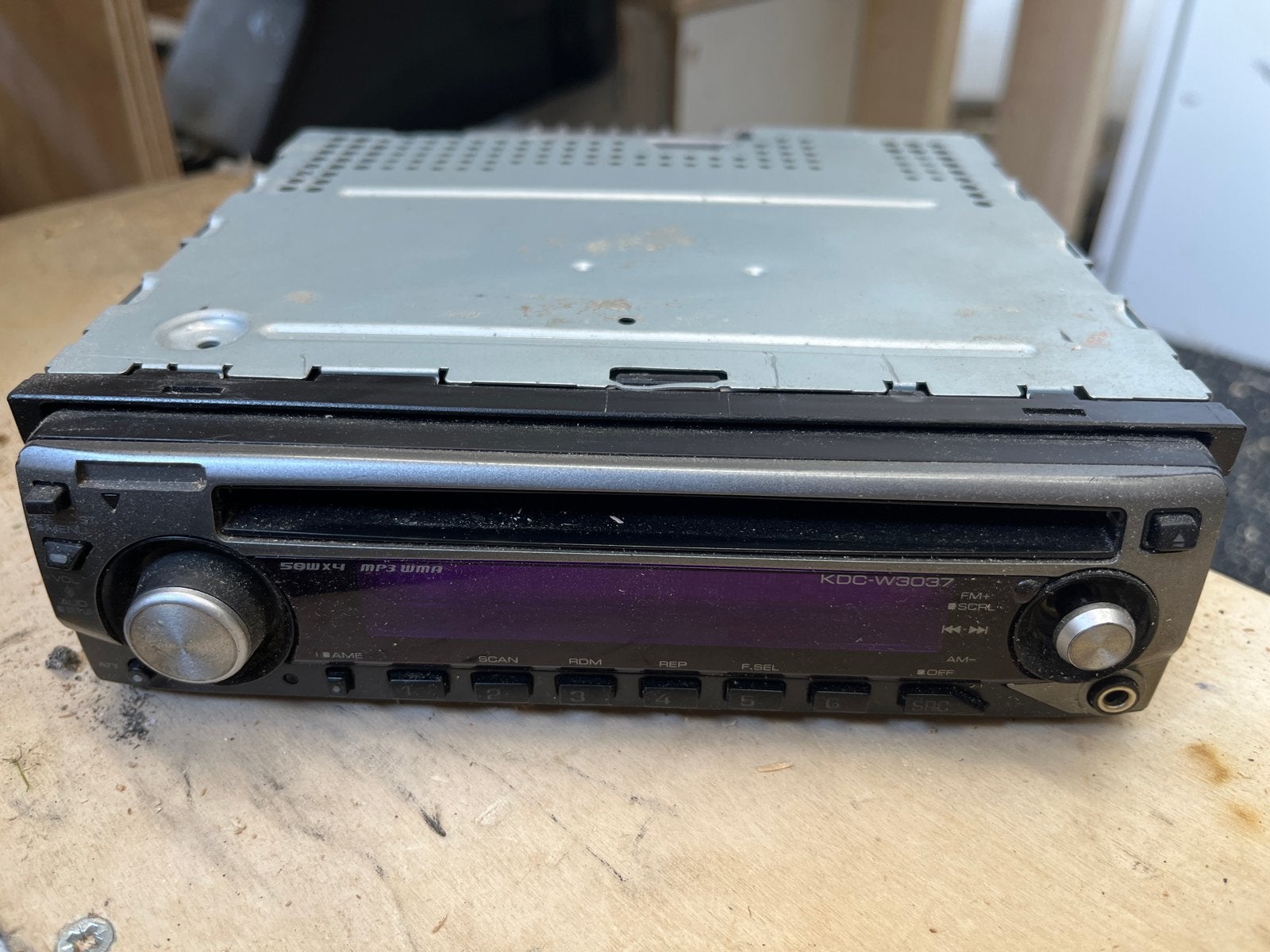 Mooie Kenwood KDC-W3037 autoradio met CD/MP3-speler, Ophalen of Verzenden, Gebruikt