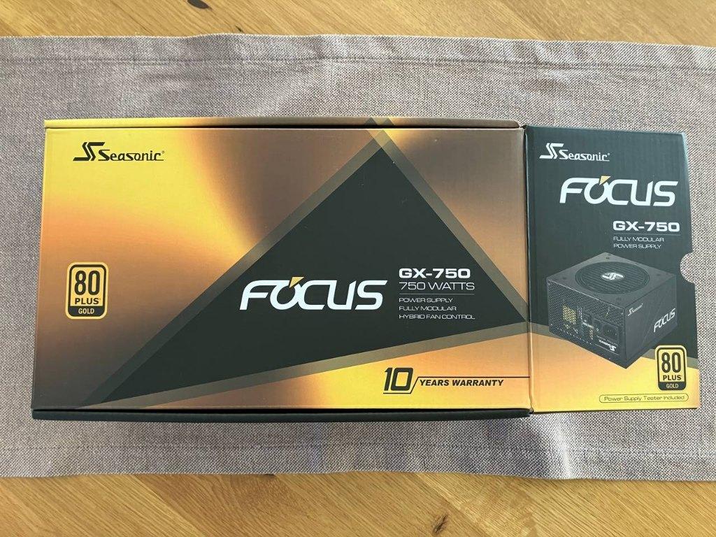 Seasonic Focus GX-750 SSR-750FX - Voeding, Ophalen of Verzenden, Gebruikt