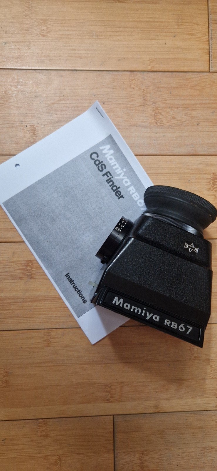 Mamiya RB67 CdS Finder met handleiding, Overige merken, Overige typen, Ophalen of Verzenden, Gebruikt