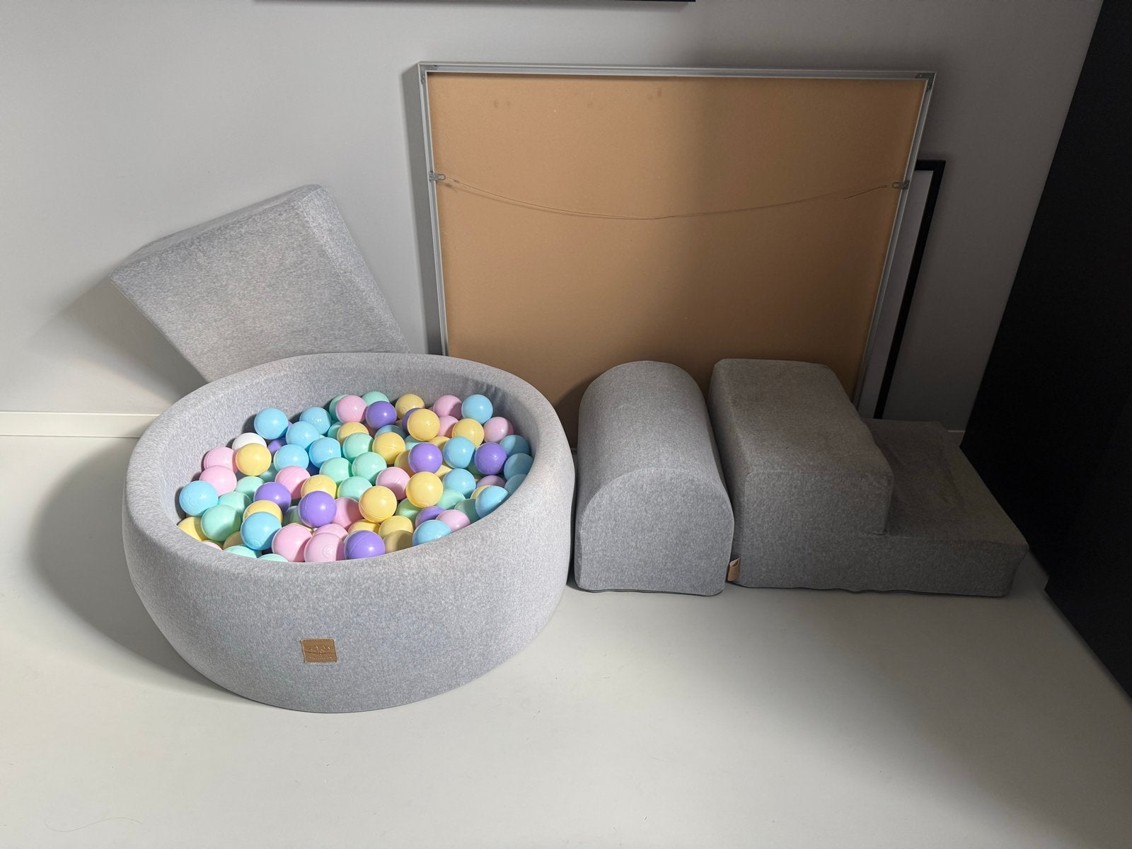 MeowBaby ballenbak met ballen en speelblokken, Ophalen, Gebruikt, Jongen of Meisje