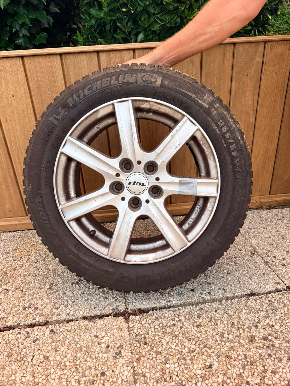 Michelin winterbanden, Auto-onderdelen, Banden en Velgen, Ophalen, Gebruikt, 16 inch, Banden en Velgen