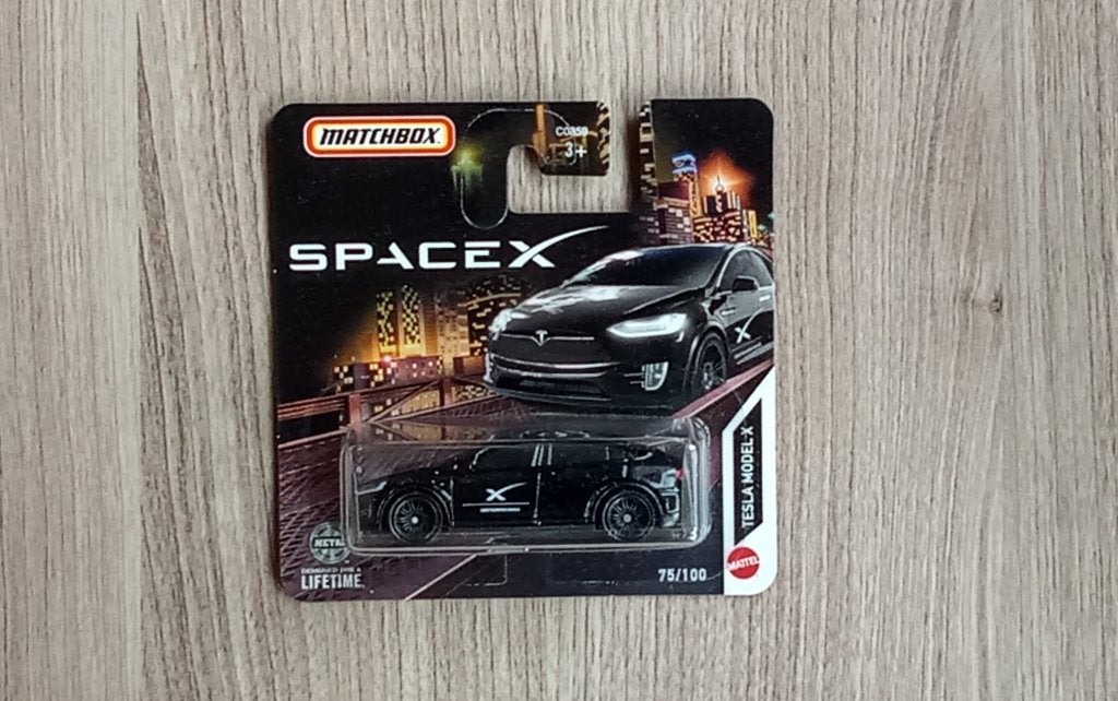 Matchbox Tesla model X, Ophalen of Verzenden, Nieuw, Auto