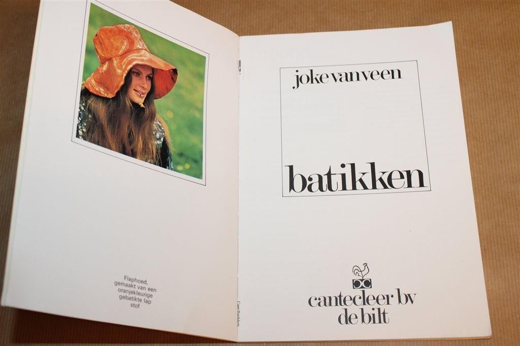 Batikken — Joke van Veen — Uitvoerige Handleiding, Ophalen of Verzenden, Gelezen