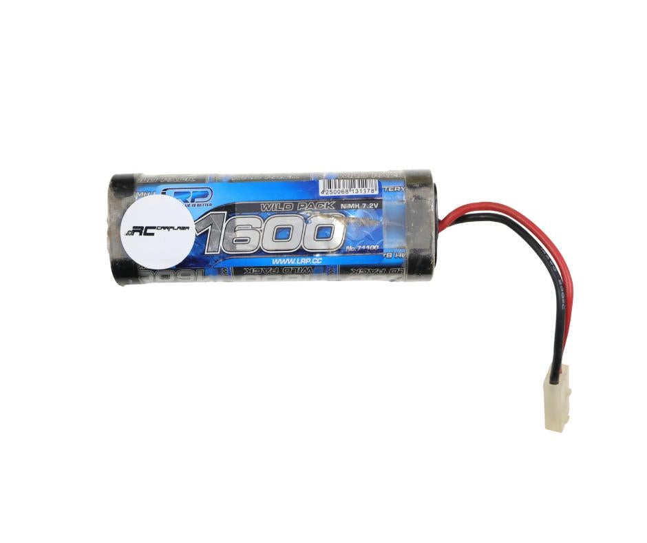 LRP 1600 mah 7,2v accu met Tamiya aansluiting rc, Hobby en Vrije tijd, Modelbouw | Radiografisch | Auto's, Gebruikt, Onderdeel