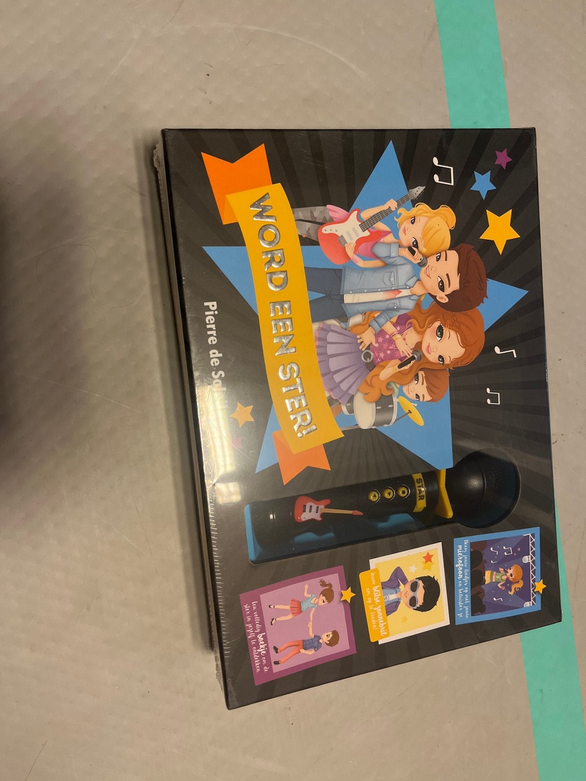 Word een Ster! Karaoke set met microfoon en boekje, Ophalen of Verzenden, Nieuw, Jongen of Meisje